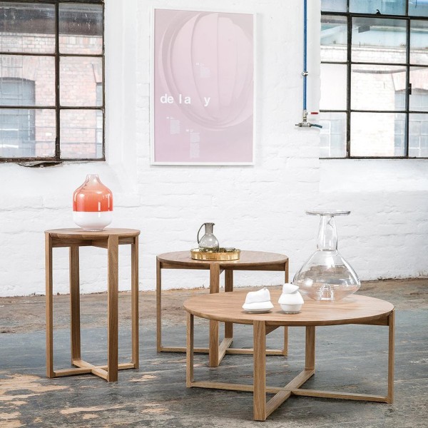 Журнальний круглий стіл Delta 4MJ-722 ø40 см — елегантність і комфорт