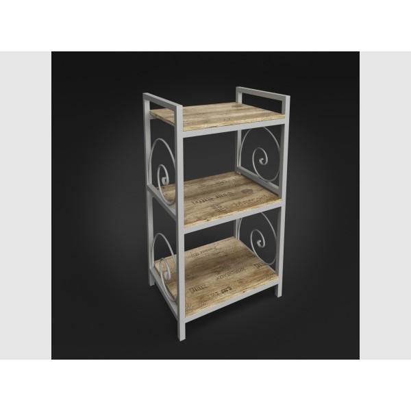 Стелаж Маріс 3 – сучасний стиль лофт для вашого інтер'єру