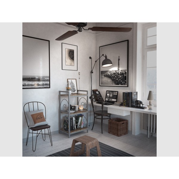 Стелаж Маріс 3 – сучасний стиль лофт для вашого інтер'єру