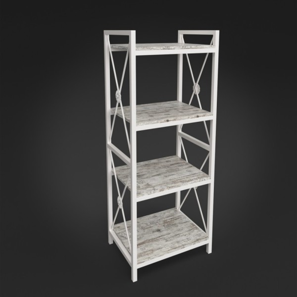 Стелаж Тіроль 4: стиль лофт для вашої вітальні