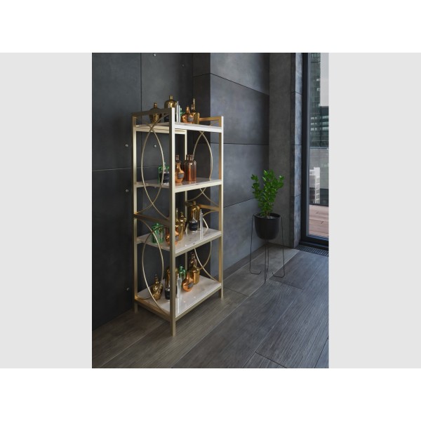 Стелаж Емір 4 – стильний і функціональний стелаж для вашої вітальні