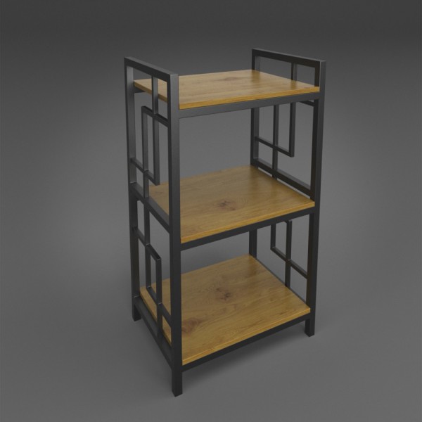 Стелаж Брайтон 3 - Меблі для вітальні в стилі лофт
