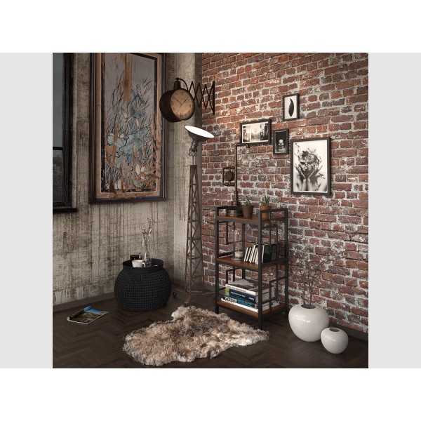 Стелаж Брайтон 3 - Меблі для вітальні в стилі лофт