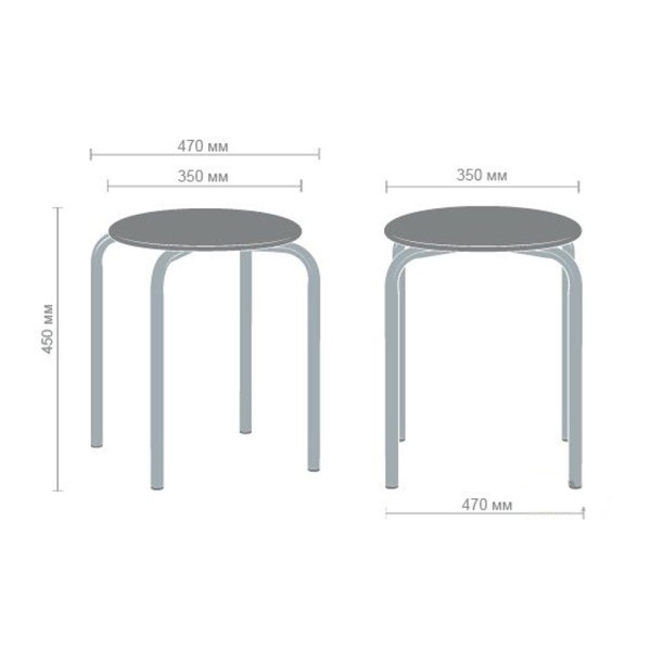 Табурет Софі хром: стиль та комфорт для вашої кухні