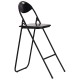 Стілець Джокер Хокер чорний - сучасний стілець для кухні чи бару