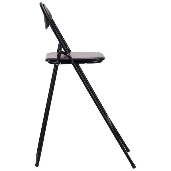 Стілець Джокер Хокер чорний - сучасний стілець для кухні чи бару