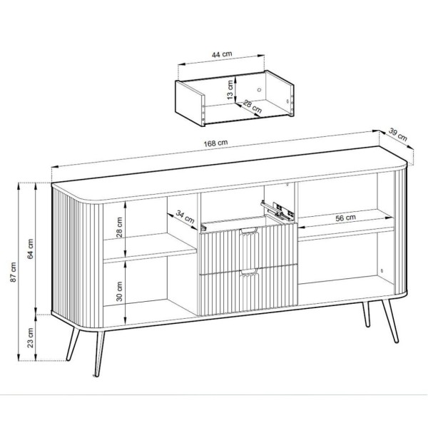 Комод Zova KSZ168