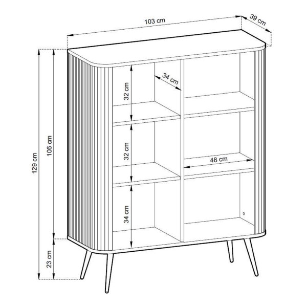 Комод Zova K103 – ідеальне рішення для вашого інтер'єру