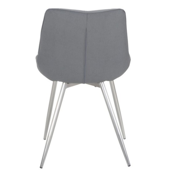 Стілець N-45 (нікель) – сучасний стиль для вашої кухні чи кафе