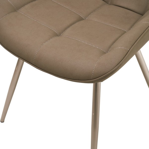 Стілець N-45 (нікель) – сучасний стиль для вашої кухні чи кафе