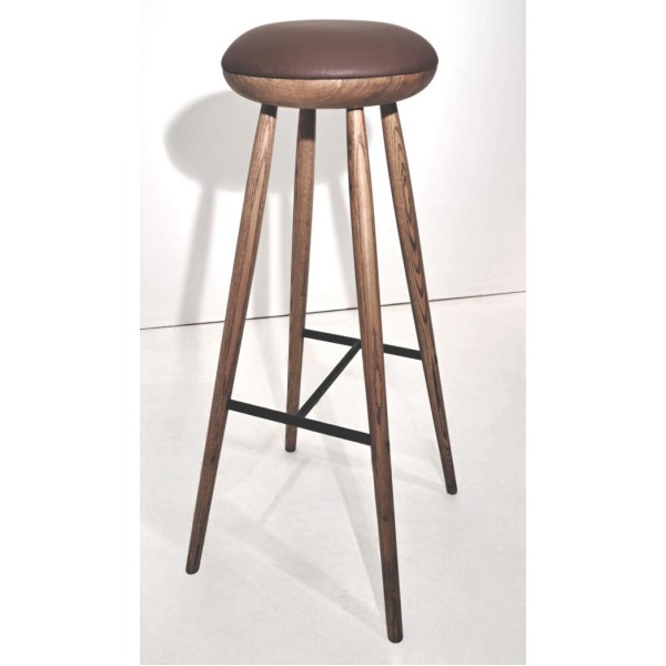 Барний стілець м'який Scat (Скат) – Лофт стиль для вашої кухні та кафе