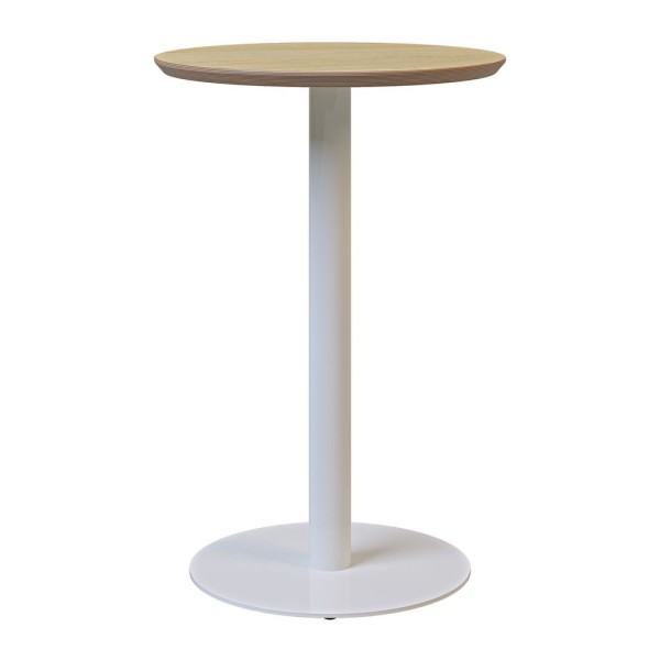 Стіл Soul White – сучасний круглий стіл для кухні та кафе