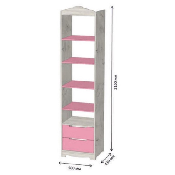 Відкритий пенал Італія - стильне доповнення для інтер'єру