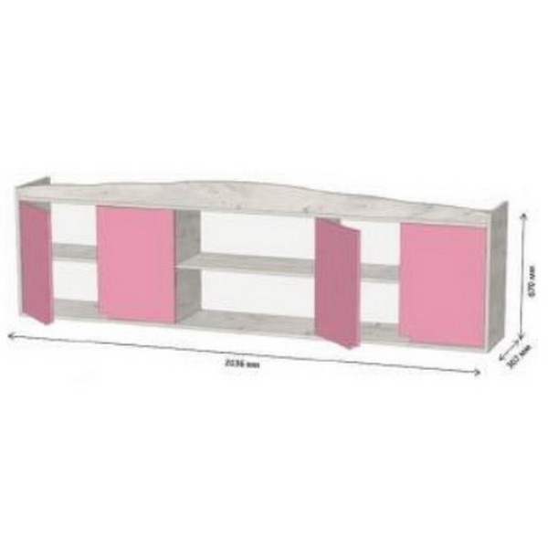 Настінна полиця Італія — стильний елемент для вашої вітальні