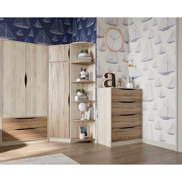 Комод Тетріс - сучасний комод з 4 шухлядами