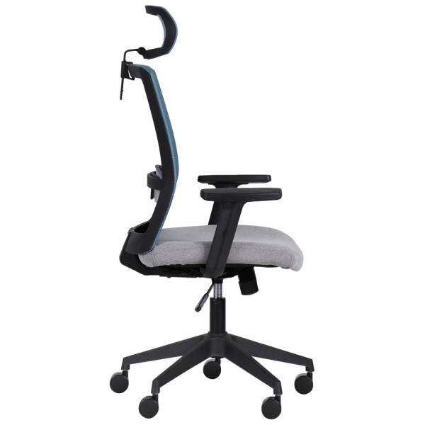 Крісло Uran Black HR: комфорт та стиль для вашого офісу або дому