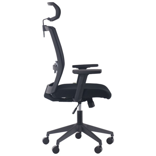 Крісло Uran Black HR: комфорт та стиль для вашого офісу або дому