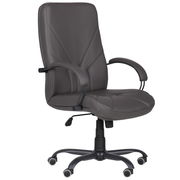 Крісло Менеджер Чорний графіт Tilt