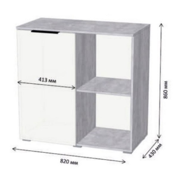 Тумба Краш 1дв – стильний вибір для вашої оселі