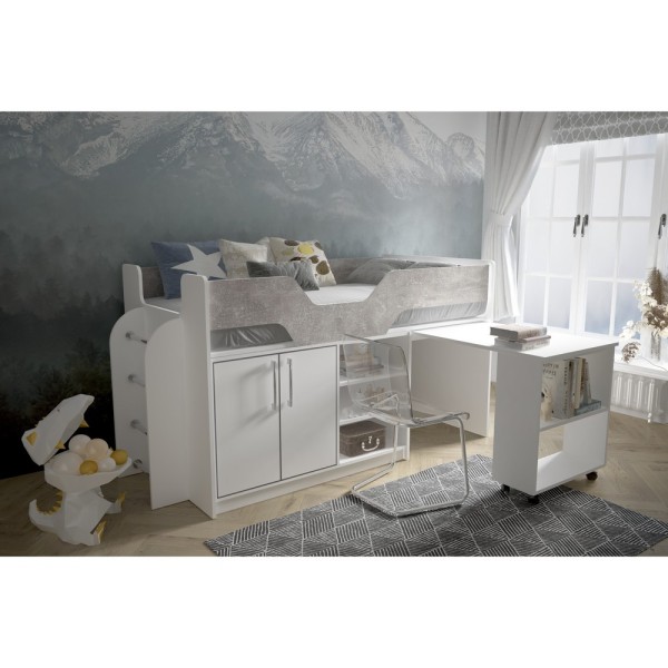 Ліжко-горище Пумба з висувним столом