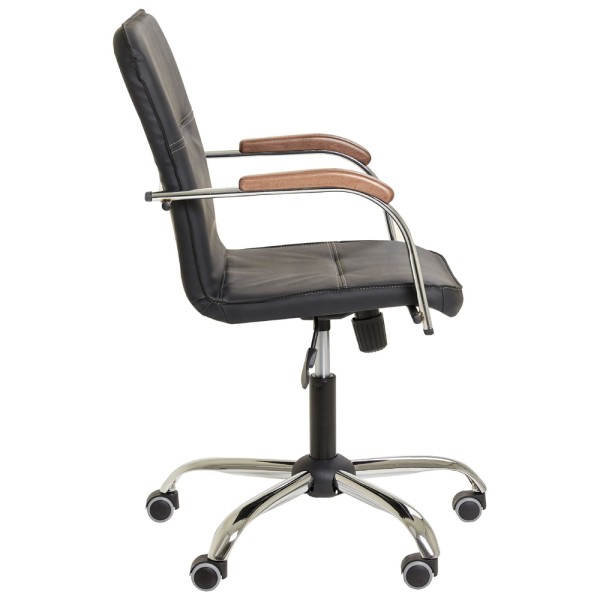 Крісло Самба-RC Хром горіх без канта