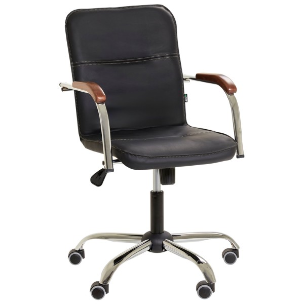 Крісло Самба-RC Хром горіх без канта