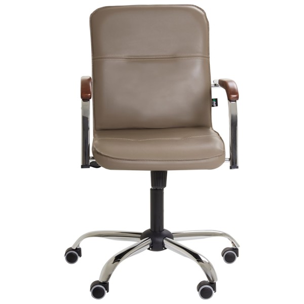 Крісло Самба-RC Хром горіх без канта