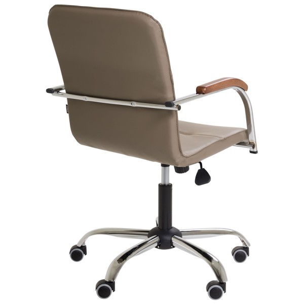 Крісло Самба-RC Хром горіх без канта