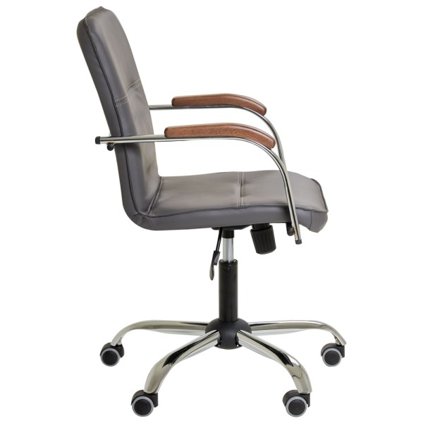 Крісло Самба-RC Хром горіх без канта