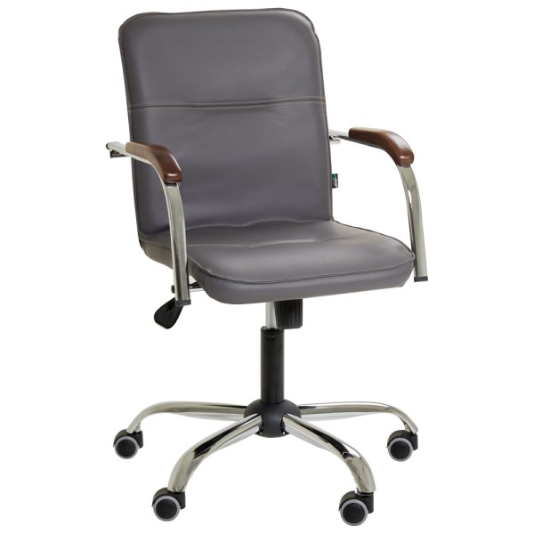 Крісло Самба-RC Хром горіх без канта