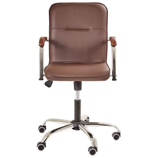 Крісло Самба-RC Хром горіх без канта