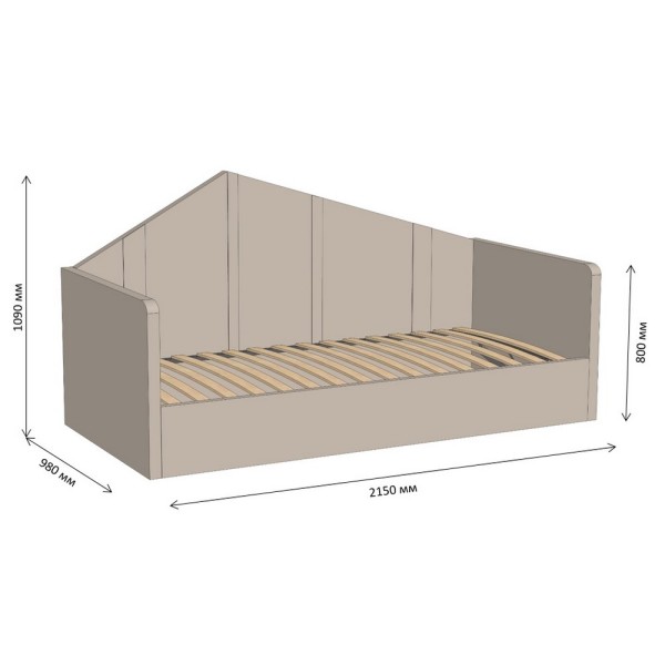 Ліжко Карпати – стильне та комфортне рішення для вашої спальні