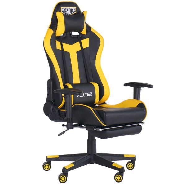Крісло VR Racer Dexter Rumble – комфорт та стиль у кожній деталі
