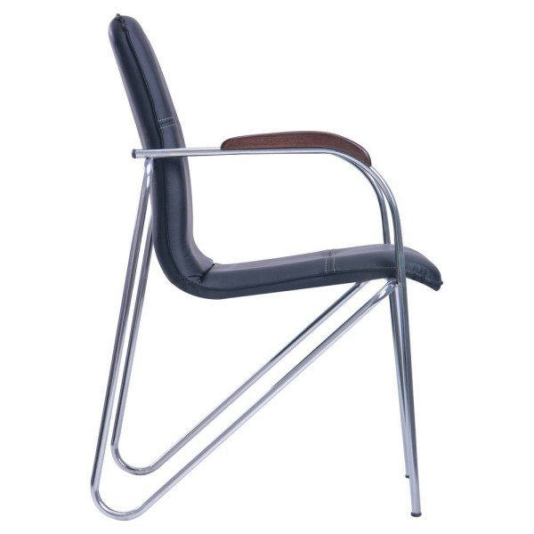 Стілець Самба хром горіх без канта