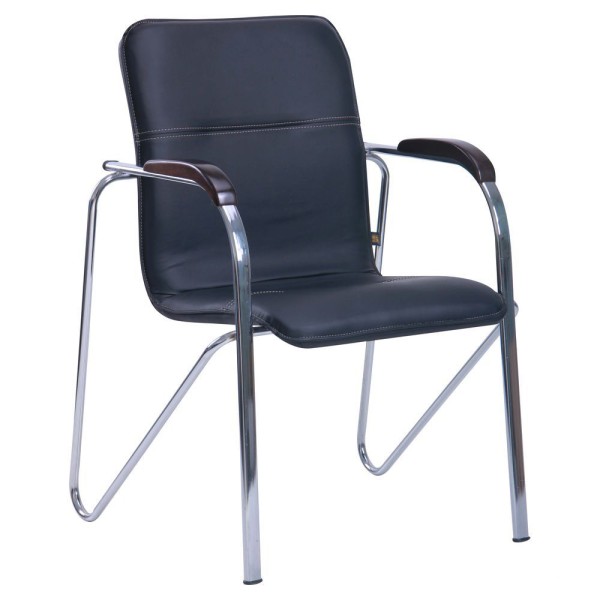 Стілець Самба хром горіх без канта