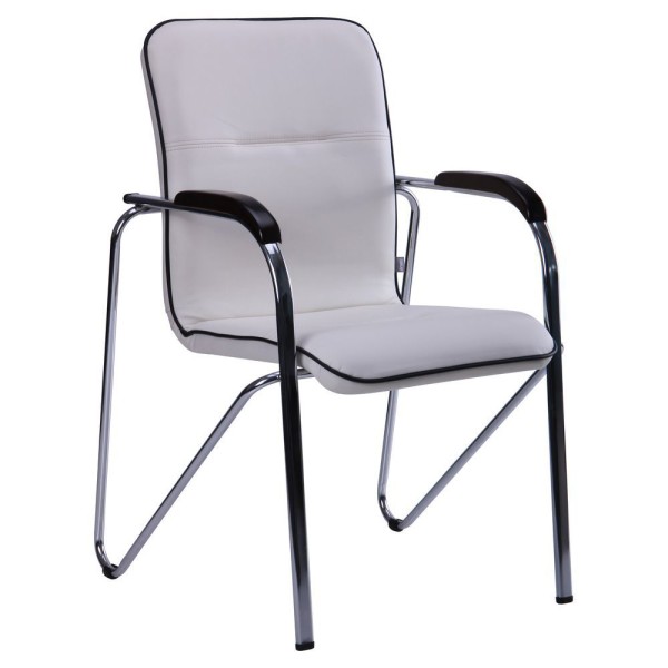 Стілець Самба хром горіх із кантом