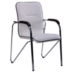 Стілець Самба хром горіх із кантом