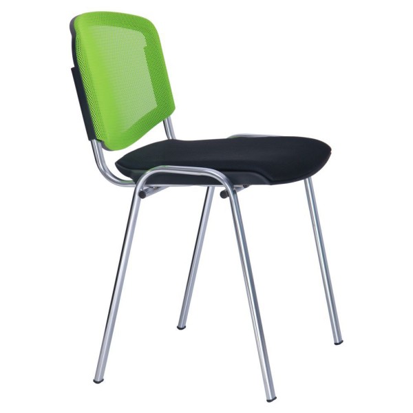 Стілець Призма Веб хром для офісу та дому