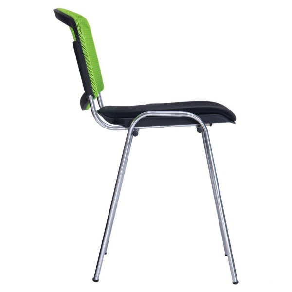 Стілець Призма Веб хром для офісу та дому