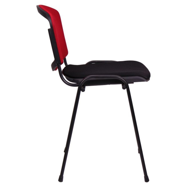 Стілець Призма Веб чорний для офісу