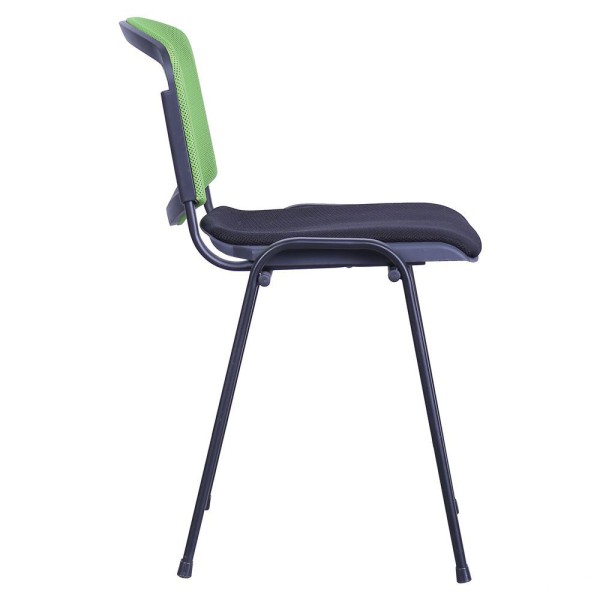 Стілець Призма Веб чорний для офісу