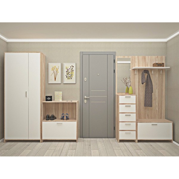 Секція з дзеркалом Тахо для передпокою