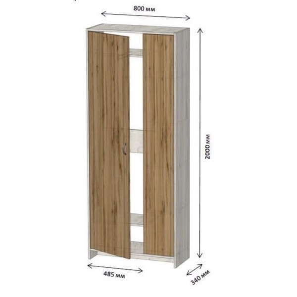 Шафа для одягу Тахо - Стиль та функціональність у вашому передпокої
