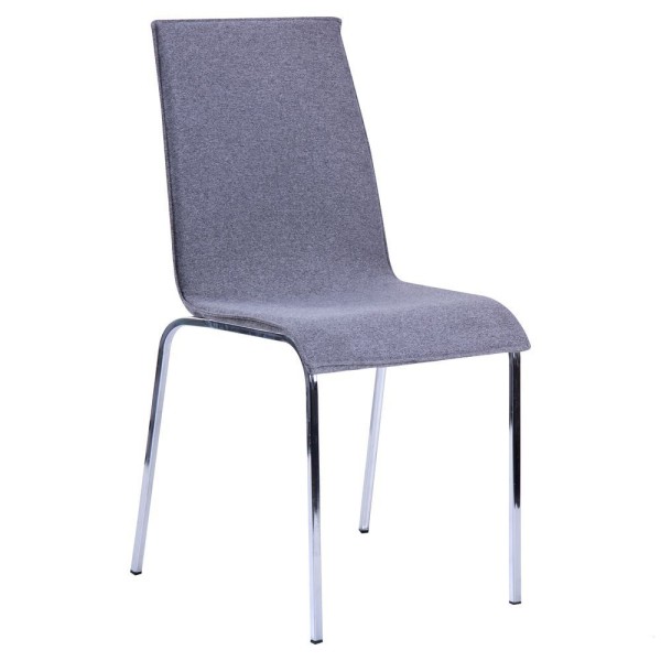 Стілець Портофіно хром — для сучасного інтер'єру вашої кухні або кафе