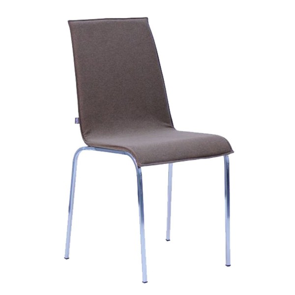 Стілець Портофіно хром — для сучасного інтер'єру вашої кухні або кафе