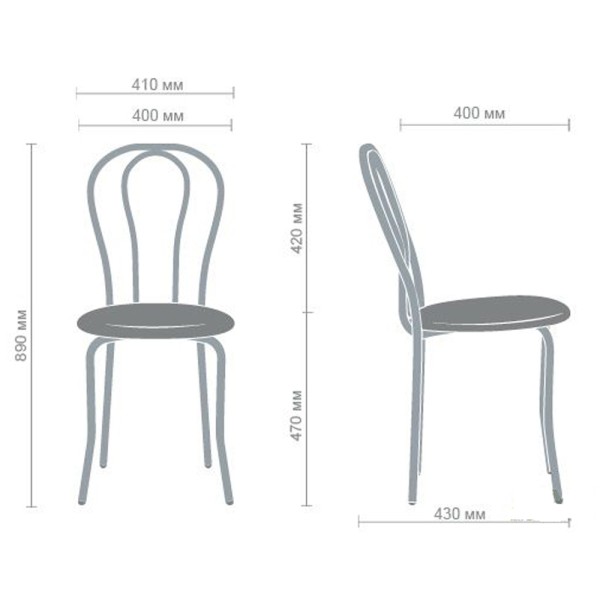 Стілець Тюльпан чорний - стиль і комфорт для вашого простору