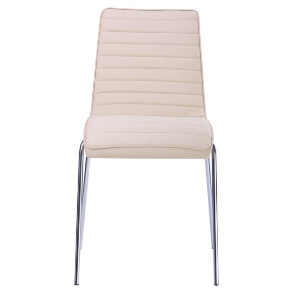 Стілець Рандеву хром – для сучасного інтер'єру кухні та кафе