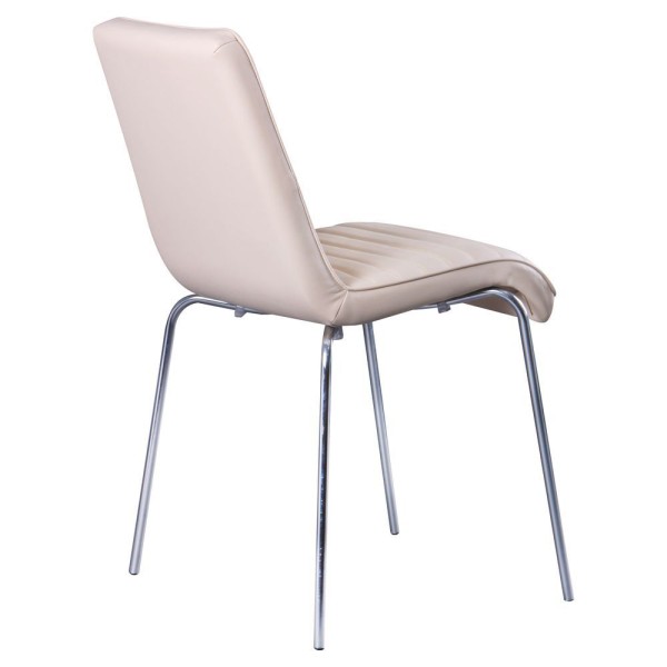 Стілець Рандеву хром – для сучасного інтер'єру кухні та кафе