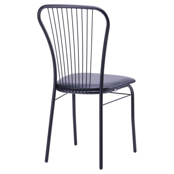 Стілець Цезарь чорний - стиль для вашої кухні та кафе