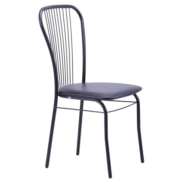 Стілець Цезарь чорний - стиль для вашої кухні та кафе